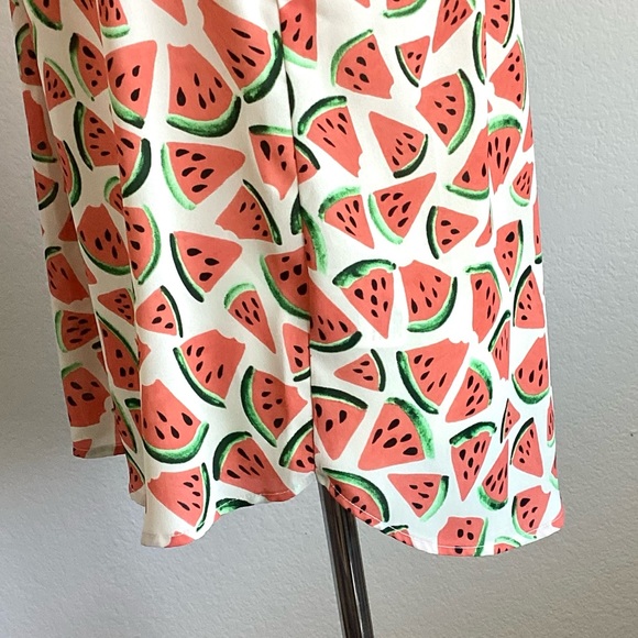 SUMMER CLOSEOUT ☀️ \Anthropologie\ Maeve Watermelon Shirt - Picture 8 of 14